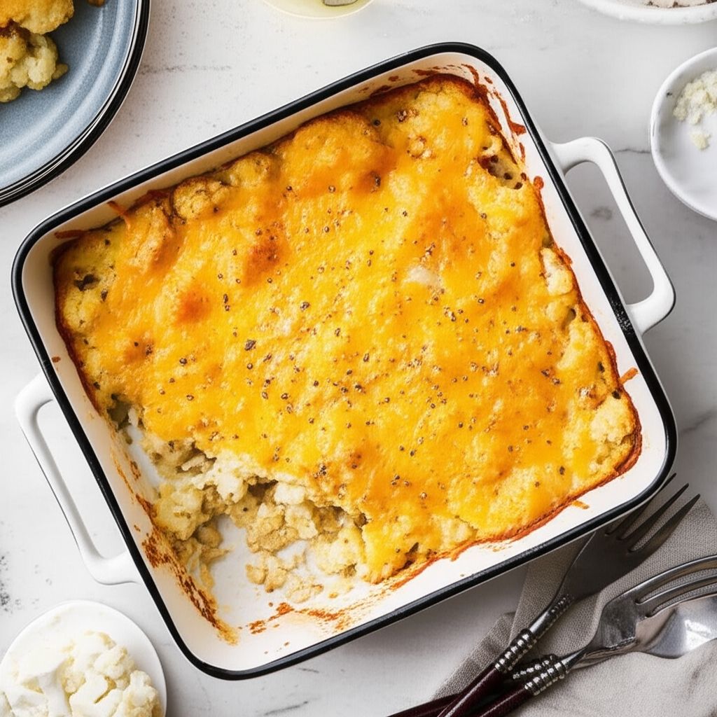 Twice-Baked Cauliflower