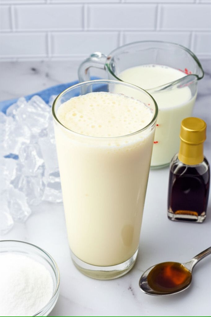 Vanilla Milkshakes without Ice Cream