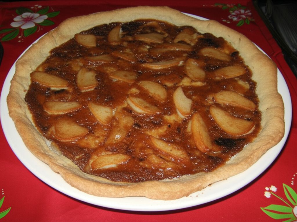 Apple-Cheese Tart