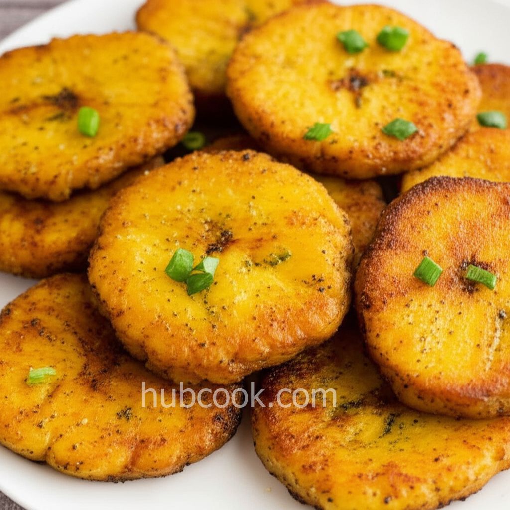 Aranitas (Shredded Green Plantain Patties)