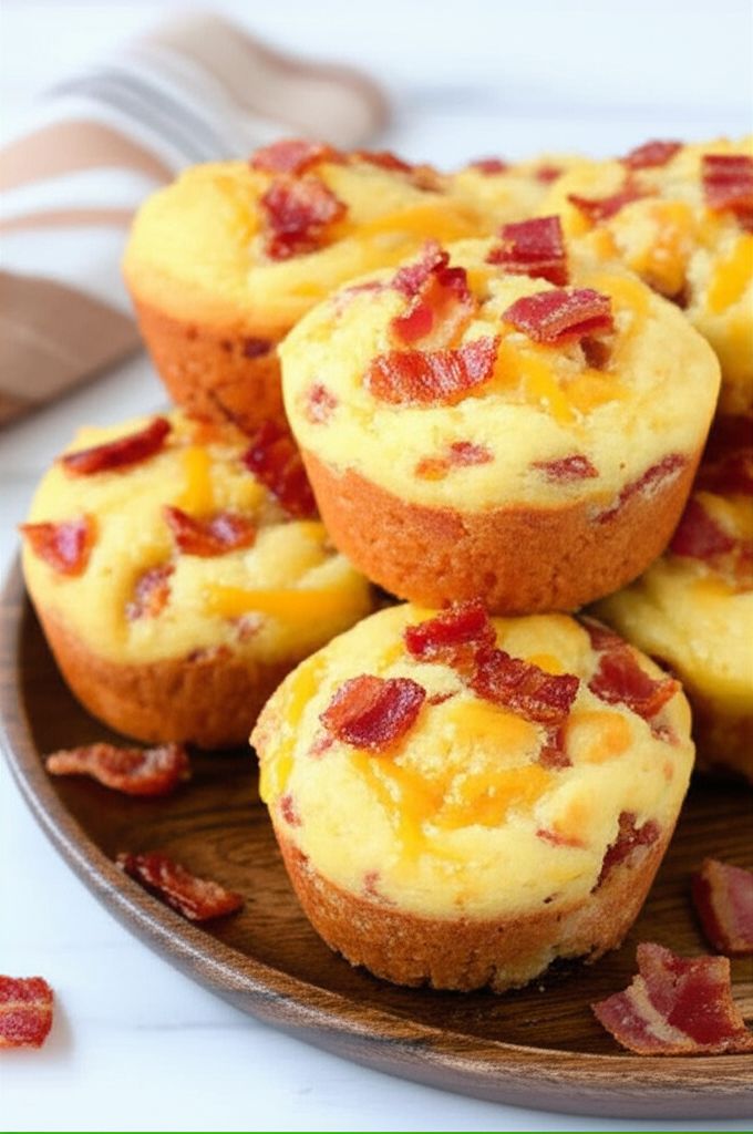 Bacon Cheese Muffins