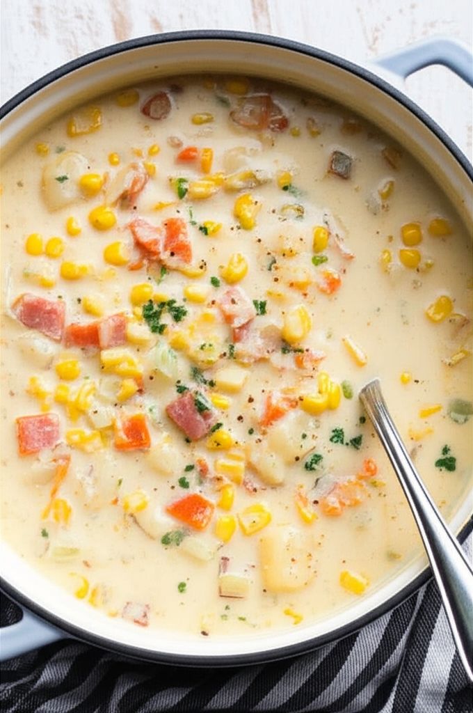 Baked Potato Soup with Rivels