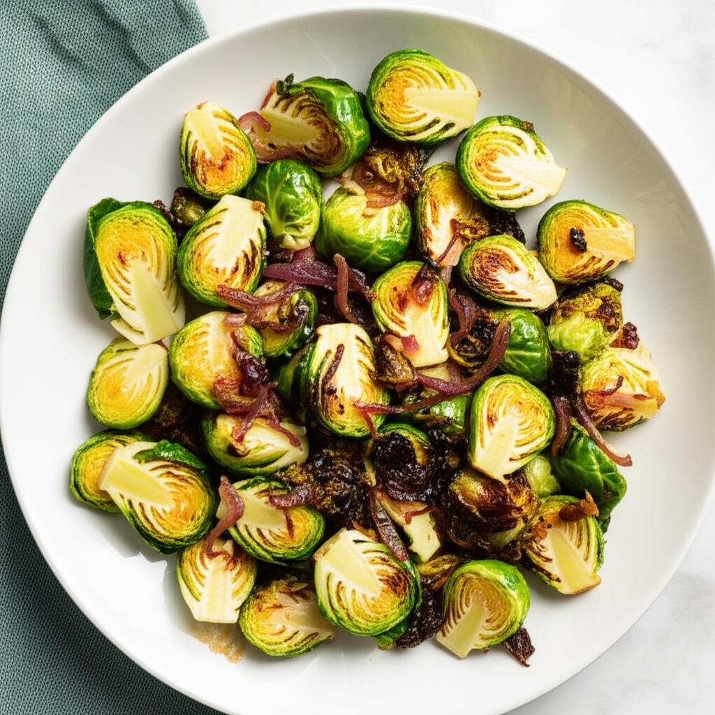 Balsamic-Glazed Brussels Sprouts