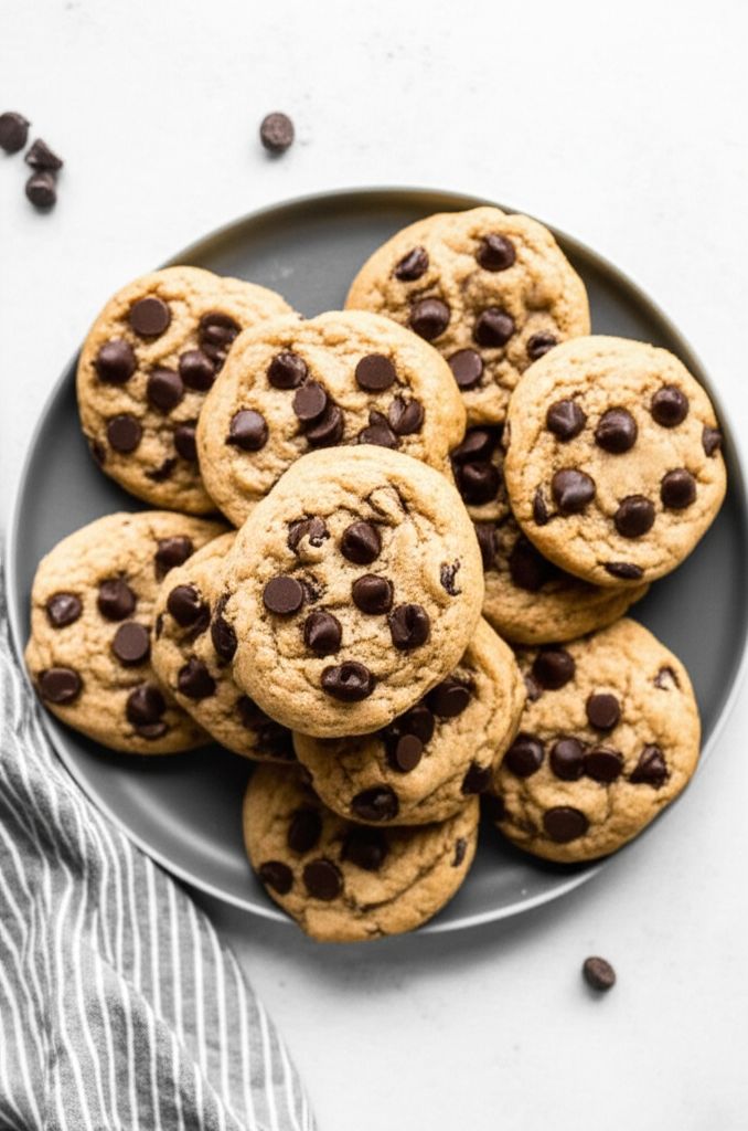Banana Chocolate Chip Cookies