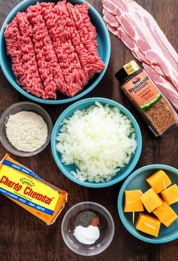 BBQ, Bacon, and Cheddar Meatballs