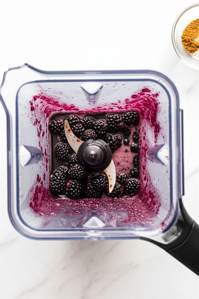 Beautiful Blackberry Balsamic Dressing