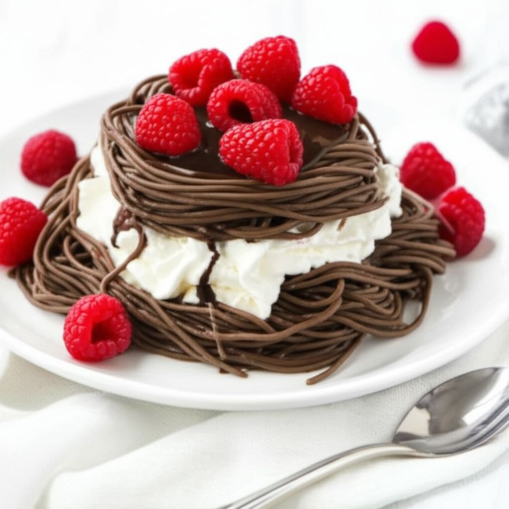 Chocolate Lovers Fettuccine a la Mode