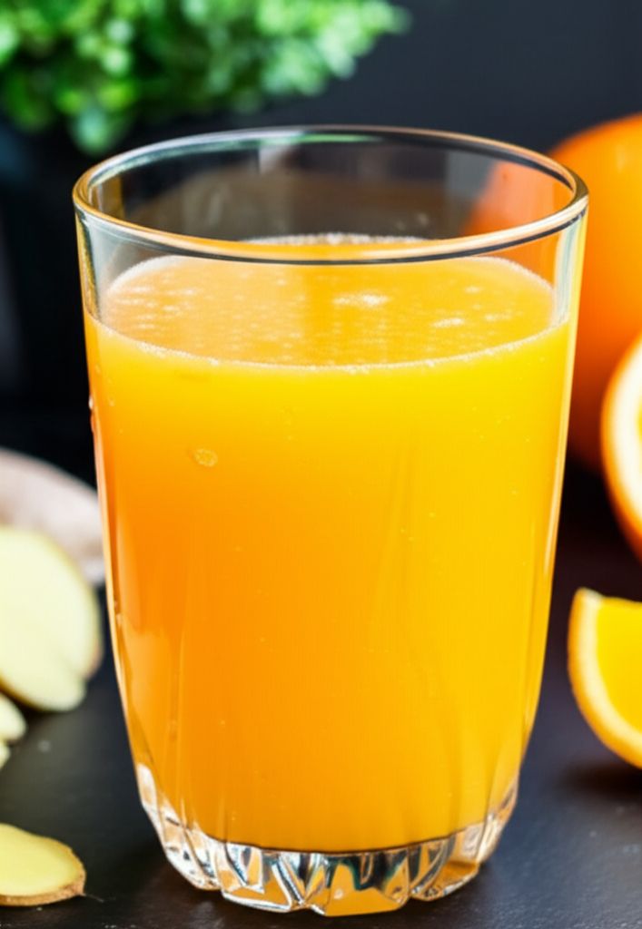 Citrus, Turmeric, and Ginger Juice