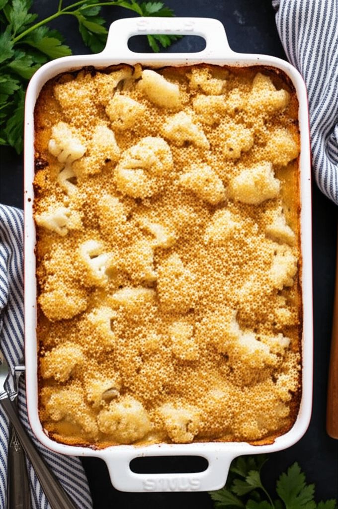 Classic Cauliflower au Gratin