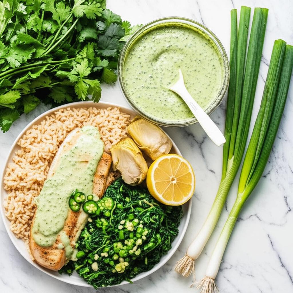 Creamy Cilantro Pesto Sauce