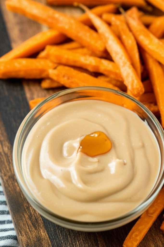 Creamy Maple Dip For Sweet Potato Fries