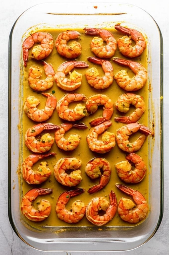 Curried Baked Shrimp