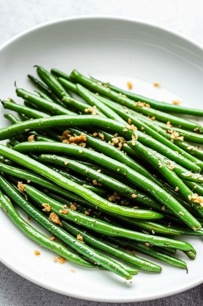 Deluxe Garlic Green Beans