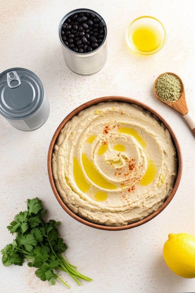 Easy Black Bean Hummus