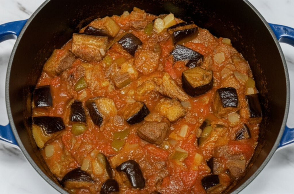 Eggplant and Lamb Stew