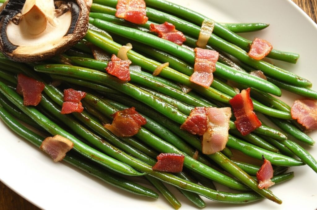 Grilled Fresh Green Beans