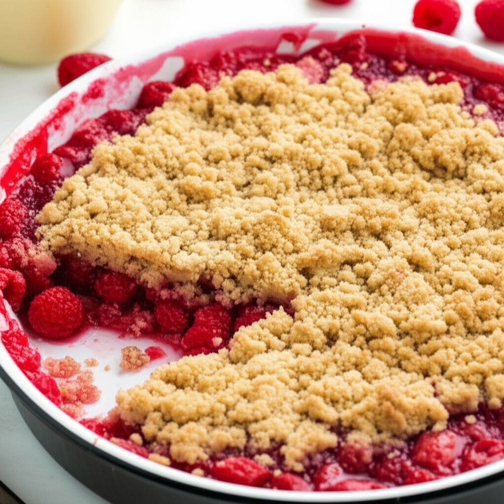 Jackie's Old-Fashioned Raspberry Crisp