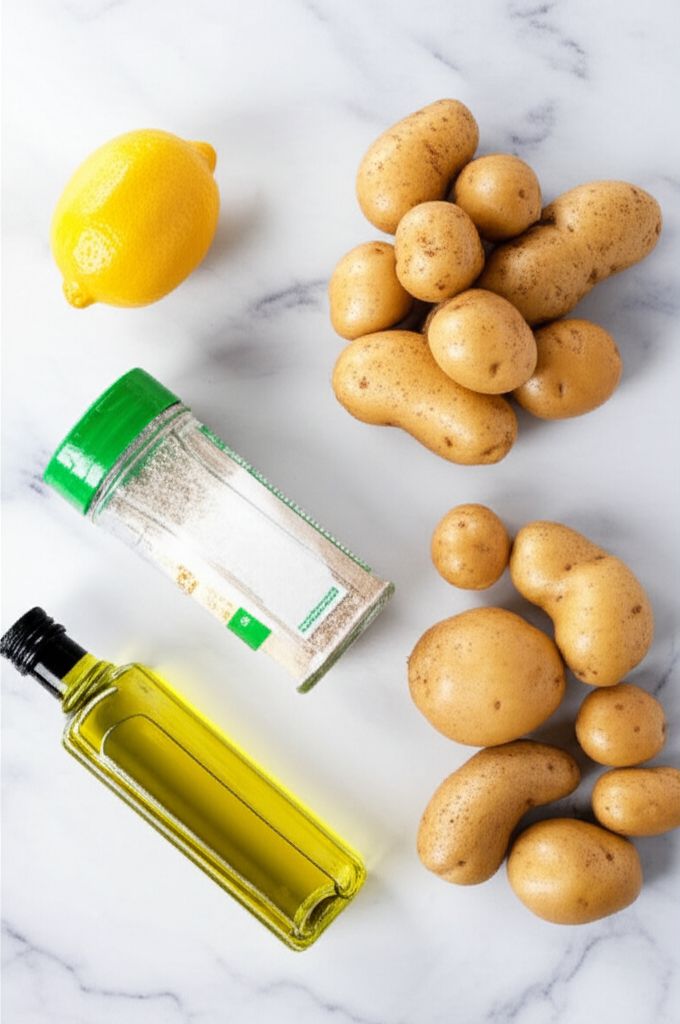 Lemon-Garlic Roasted Potatoes