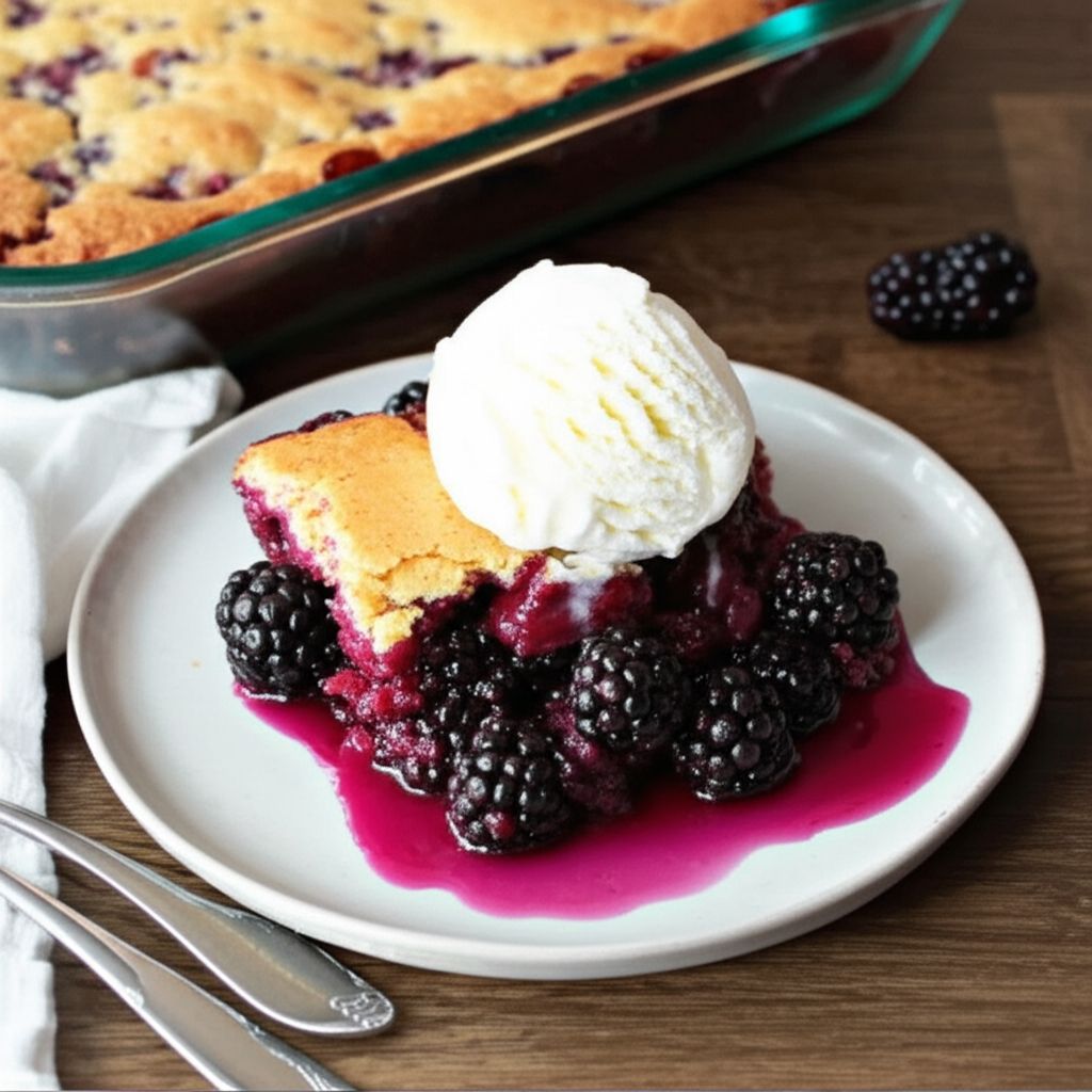 Mama's Blackberry Cobbler