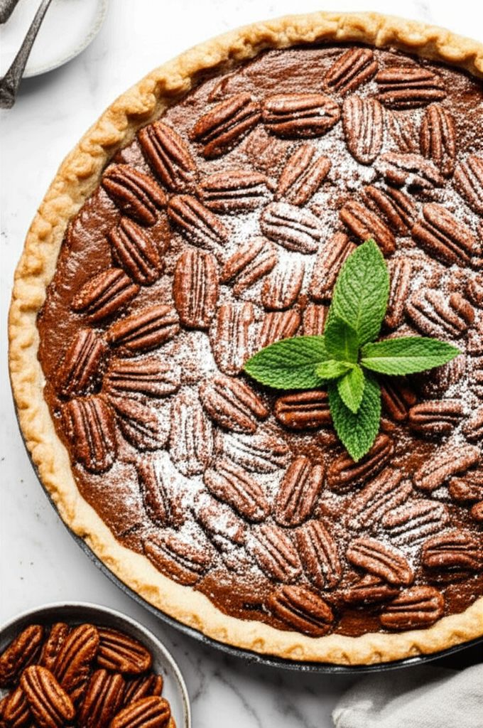 Milk Chocolate Pecan Pie