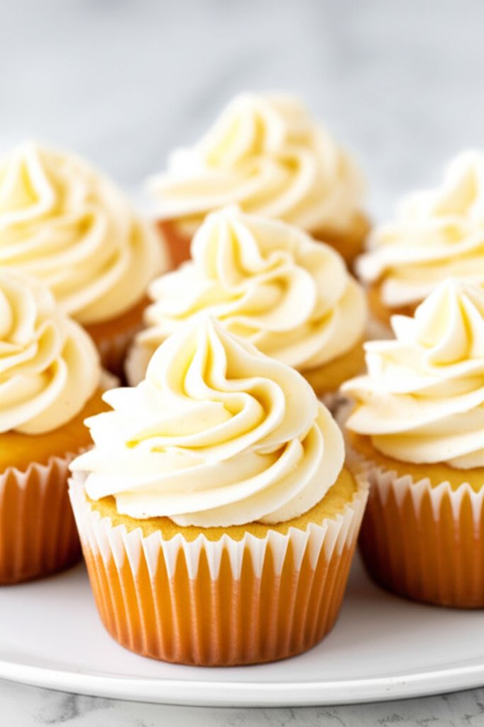 One Bowl Lemon Cupcakes