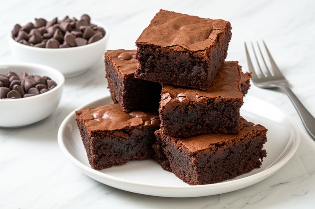 Quick Chocolate Peanut Butter Brownies