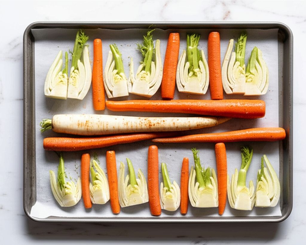 Roasted Fennel and Carrots