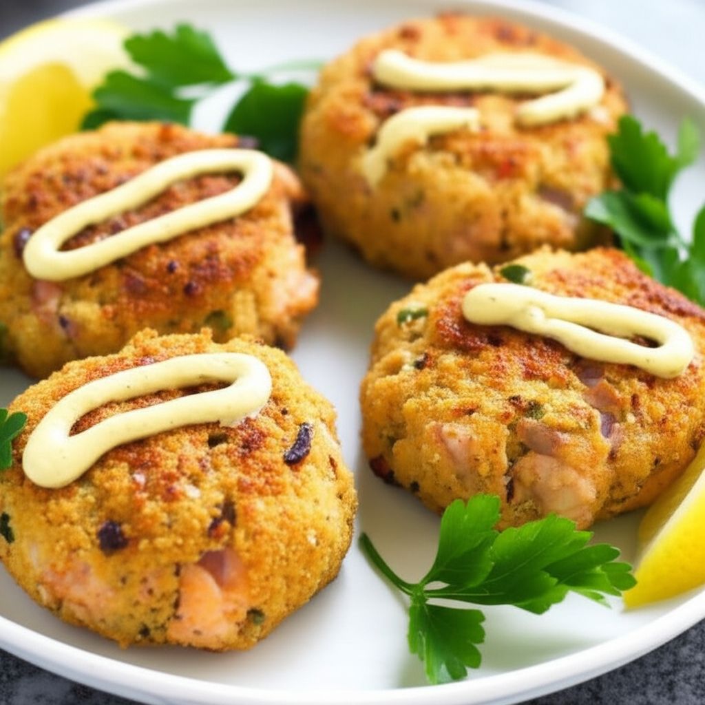 Salmon and Shrimp Cakes