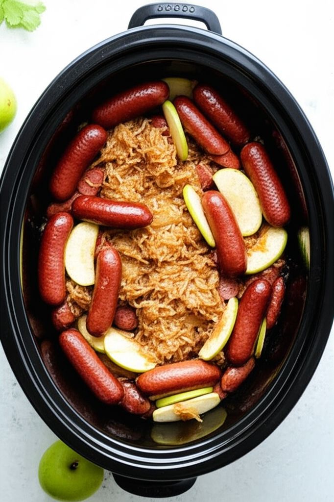 Sauerkraut and Smokies
