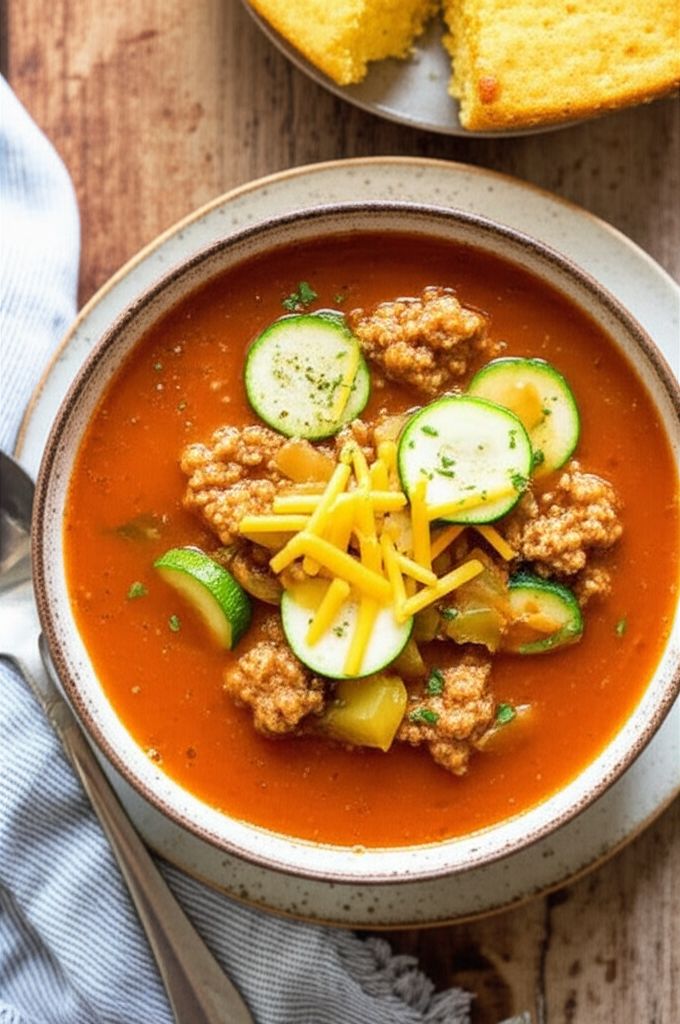 Sausage and Zucchini Soup