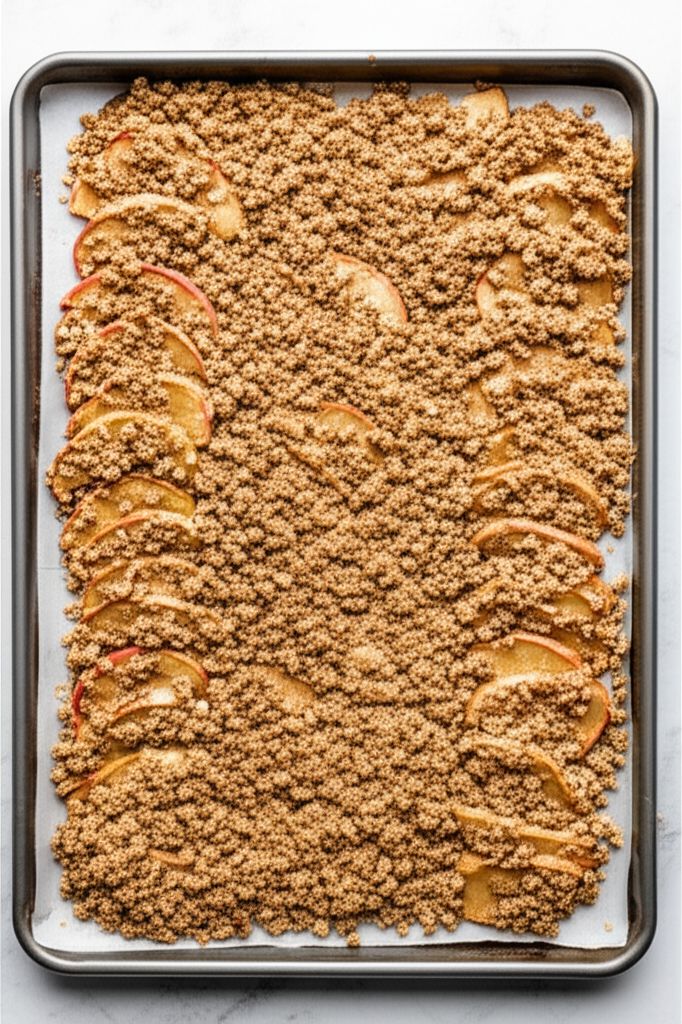 Sheet Pan Apple Crisp