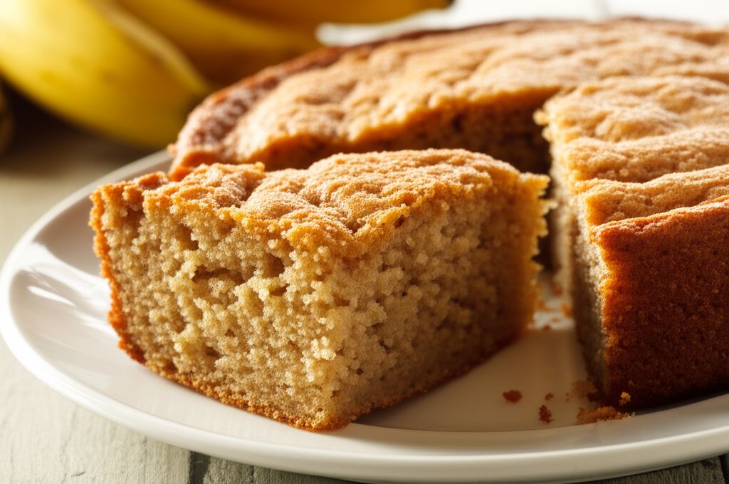 Simple Banana Coffee Cake