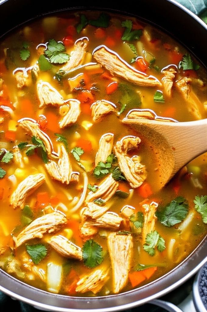 Spicy Chicken Noodle Soup