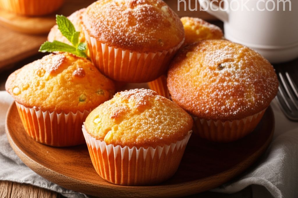 Sweet Corn Muffins with Real Corn
