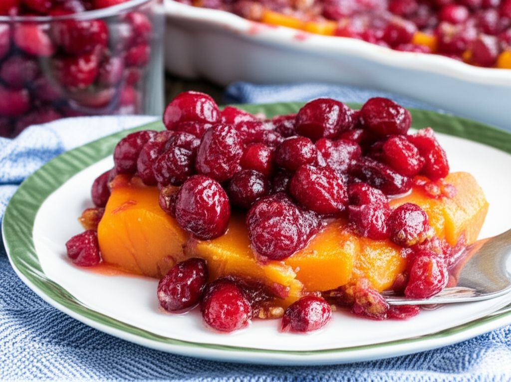 Sweet Potato Cranberry Bake