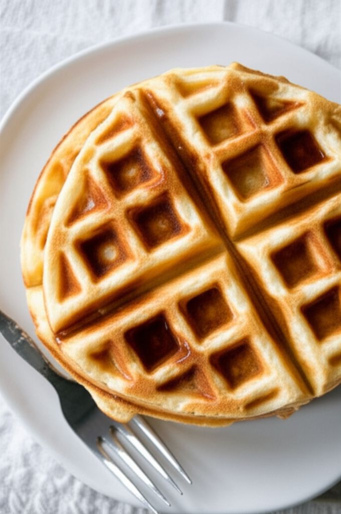 Tender and Easy Buttermilk Waffles