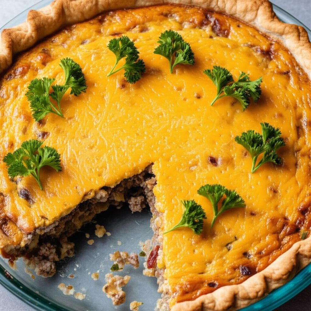 Turkey Sausage and Egg Pie