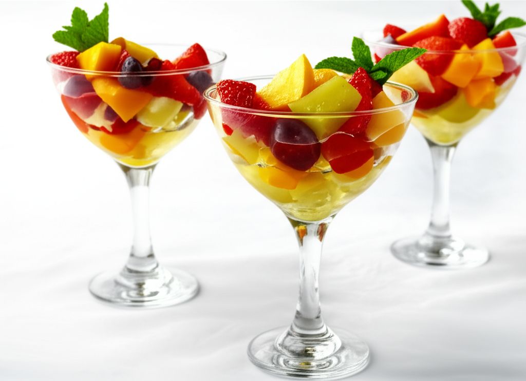 White Wine Fruit Cocktail