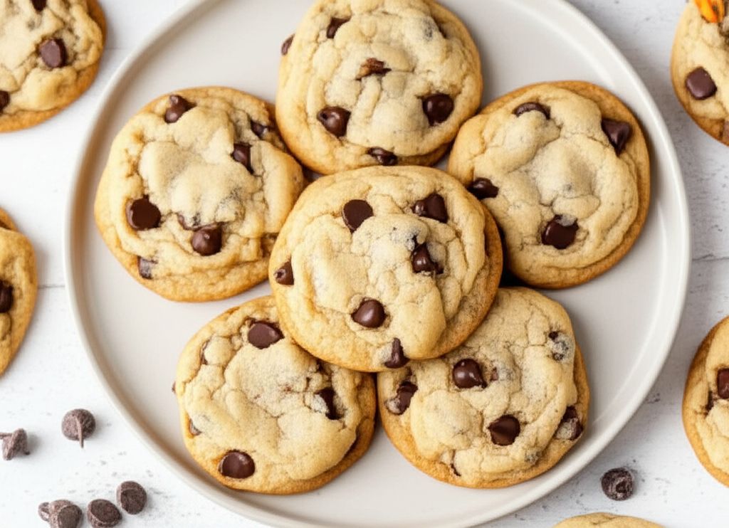Angel Chocolate Chip Cookies