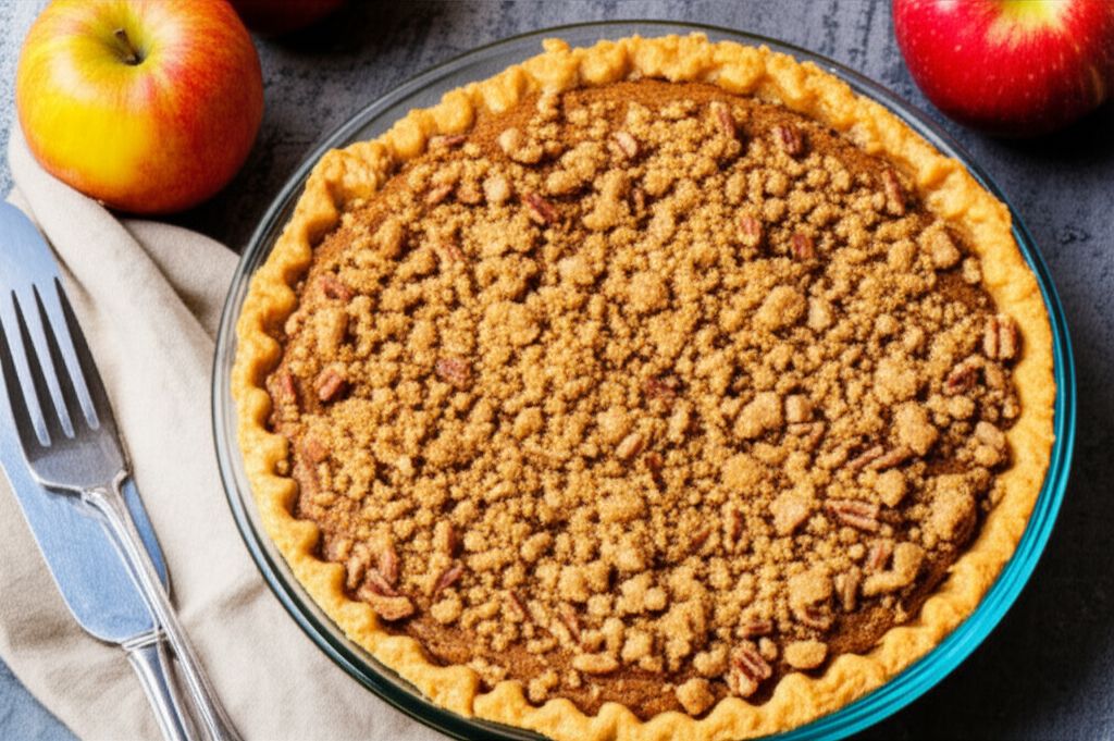 Apple Butter Pumpkin Pie