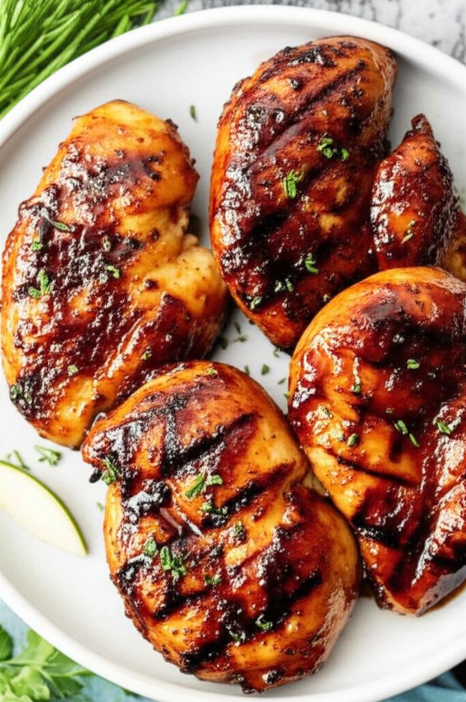Apple Honey Glazed Chicken