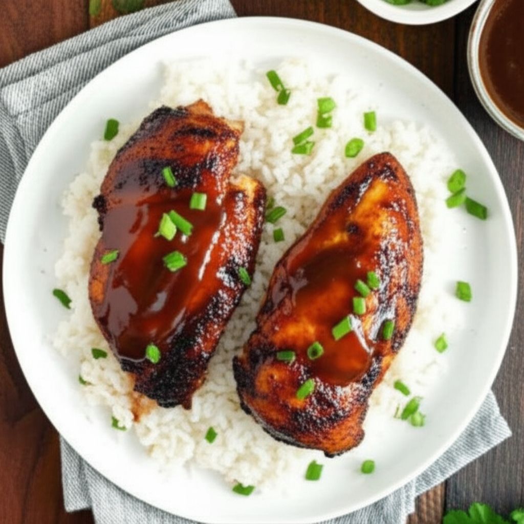 Baked Chicken In a Sweet BBQ Sauce