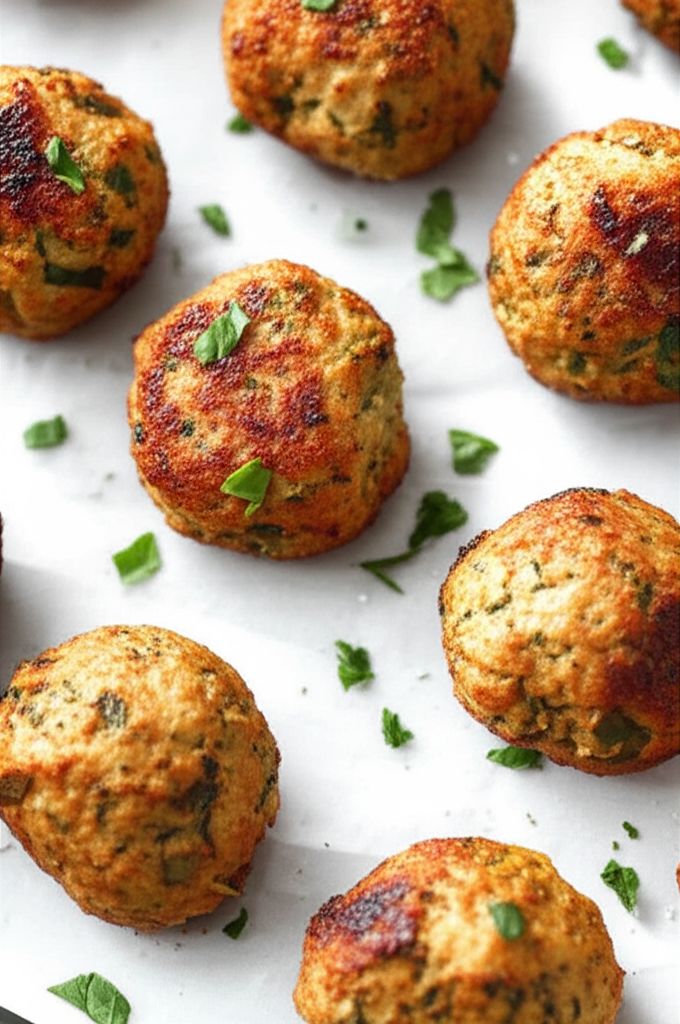 Baked Turkey Meatballs