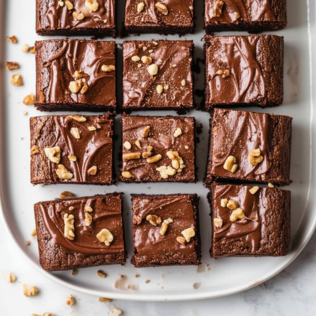 Banana Bread-Nutella Brownies