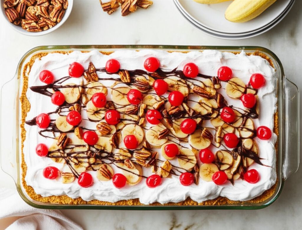 Banana Split Cheesecake