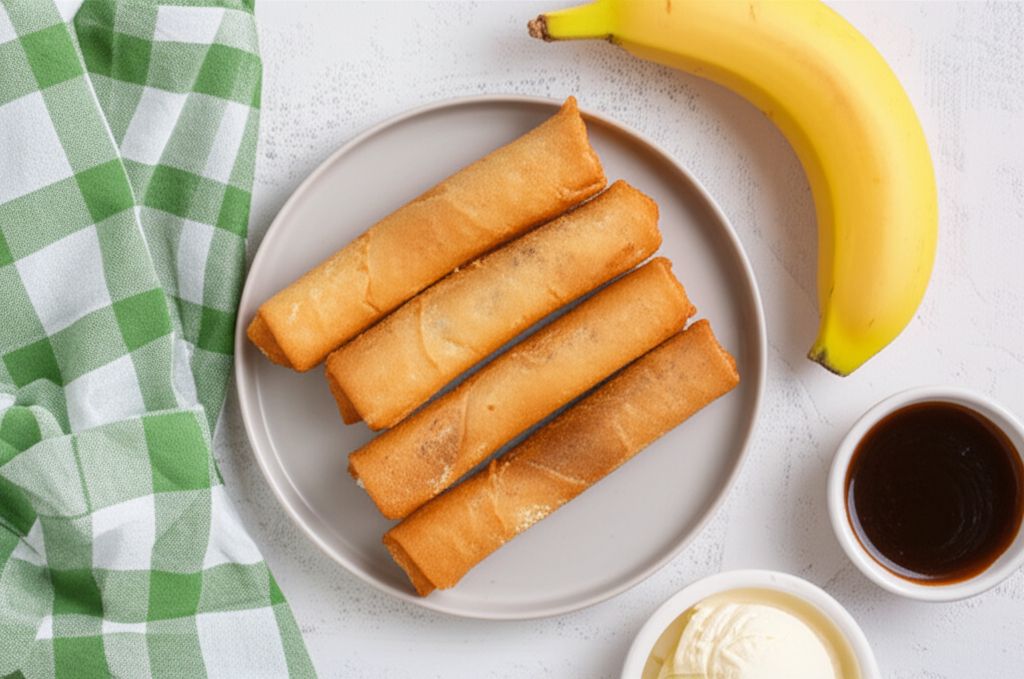 Banana Spring Rolls