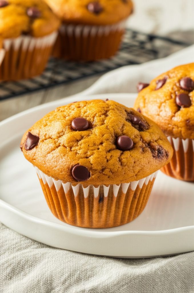 Barb's Pumpkin Chocolate Chip Muffins