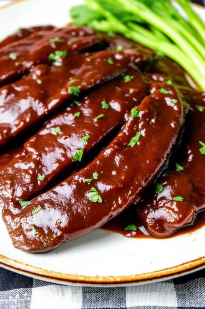 Barbecued Beef Liver