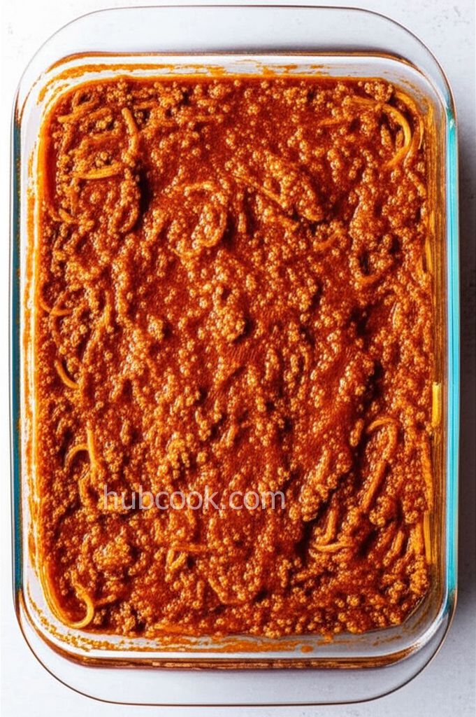 Basic Baked Spaghetti