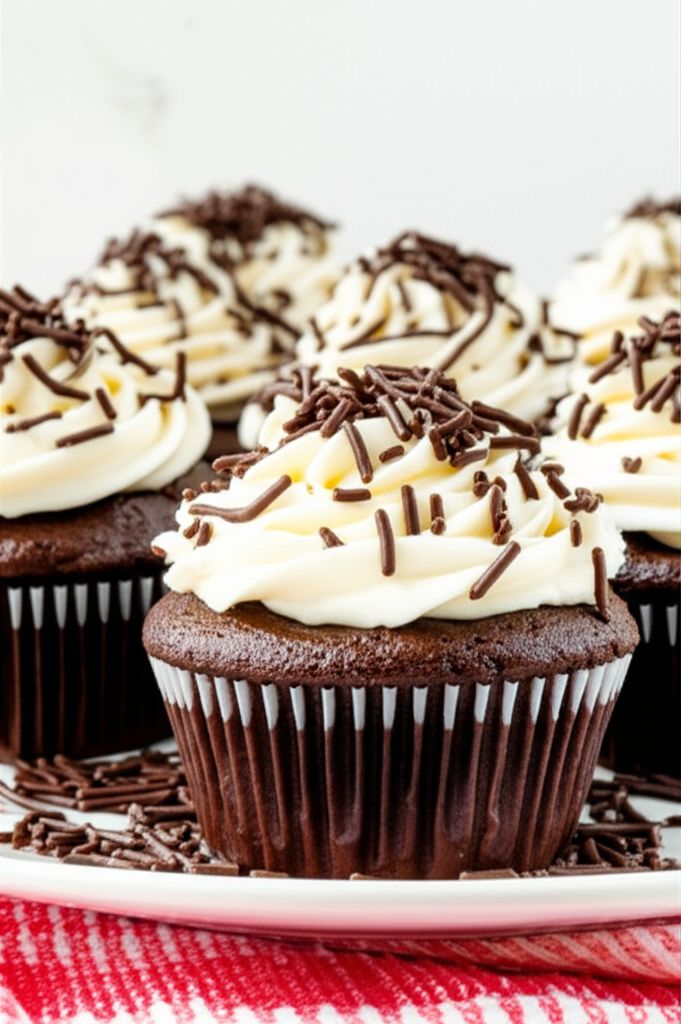 Black Bottom Cupcakes II